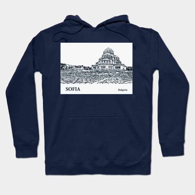 Sofia - Bulgaria Hoodie by Lakeric